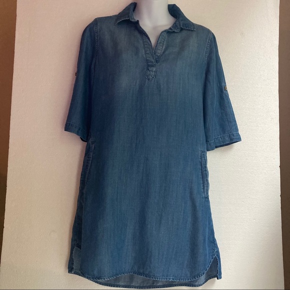 Cloth & stone denim dress size XS - Picture 2 of 9